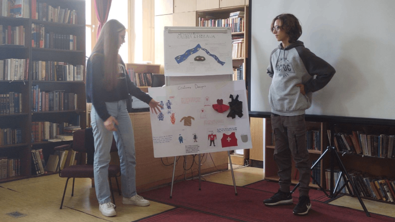 Učenici prezentuju stečena znanja o kulturno- istorijskom nasleđu Kruševca
